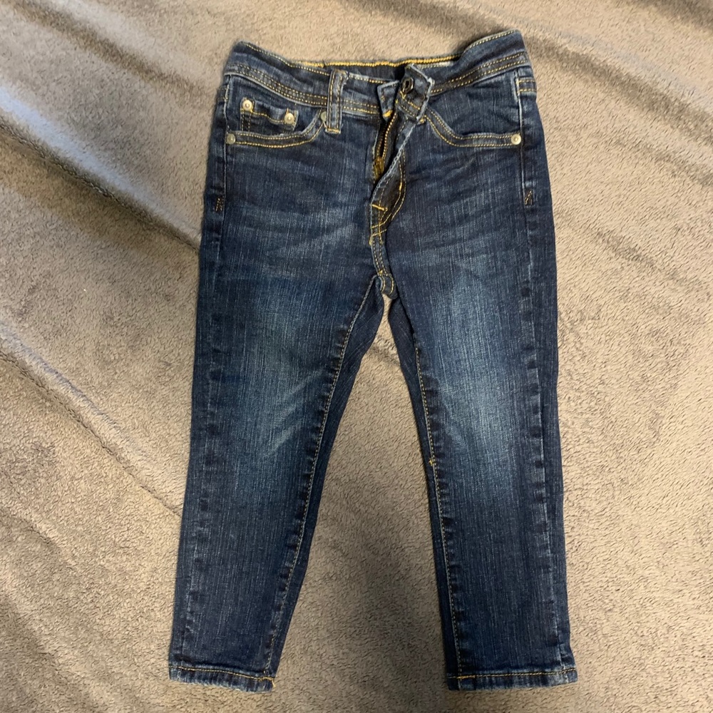AG slim straight jeans (2T)